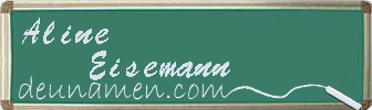 Aline Eisemann Visitenkarte